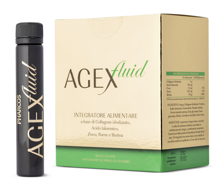 agex fluid, integratore alimentare antirughe